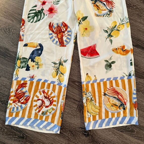 Bailey 44 Lobster Crawfish Wide Leg Pant - Picture 2 of 7